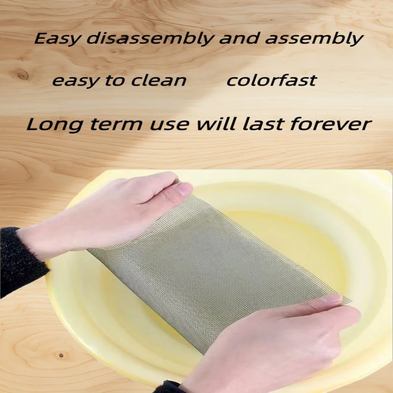 DIY 대형 창문 방충망, 애완동물과 모기 차단, 발코니, 정원 등에 적합한 곤충 방지망