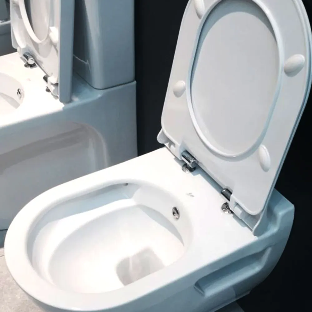 Metal Zinc Alloy Toilet Seat Hinges Replacement Set
