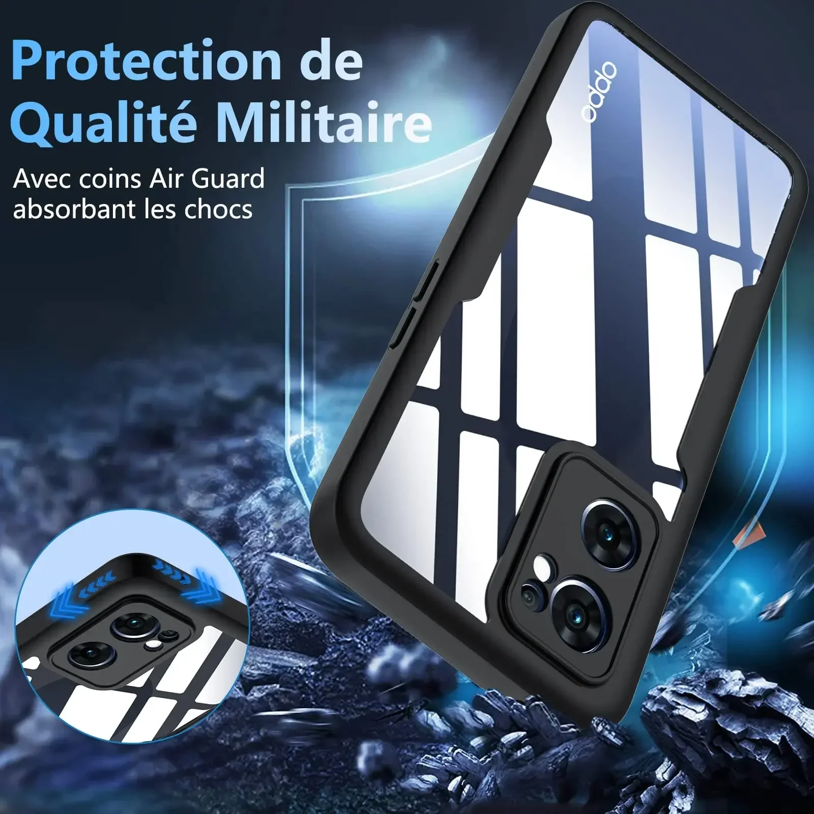 Ultimate 3-in-1 360° Full Protection Acrylic+TPU Phone Case