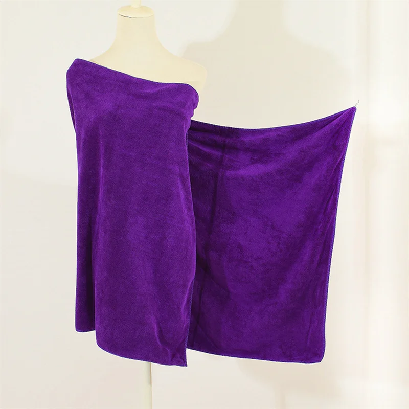 beauty salonMicrofiber bath towel, super large, soft, high absorption and quick-drying, travel, no fading, multi-functional use 3