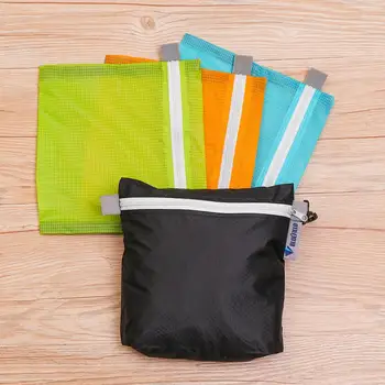 Outdoor Organizer Backpack Rain Cover Travel Cosmetic Bag with Hook Waterproof Swimming Bags Zipper Storage Tool Camping Hiking