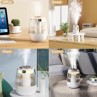Humidificateur d'air professionnel de grande capacité, Double Port de pulvérisation, machine à brume fraîche pour la maison, la pièce et le bureau, humidificateur d'air silencieux pour bureau 6