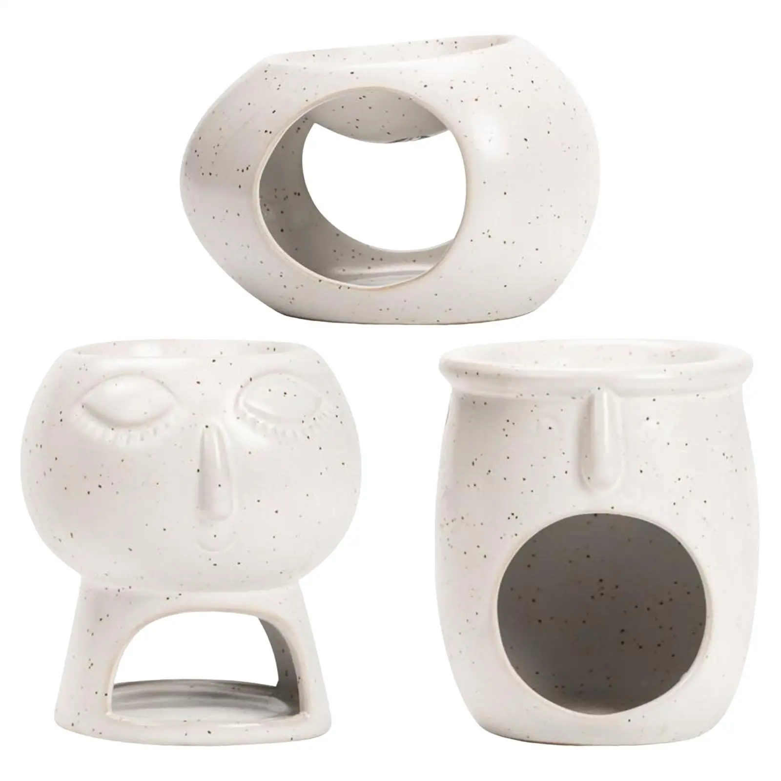 Keramische Etherische Olie Brander Geur Warmer Geurende Diffuser Houder Geurende Melt Brander Olie Warmer Voor Yoga Slaapkamer Spa Kantoor