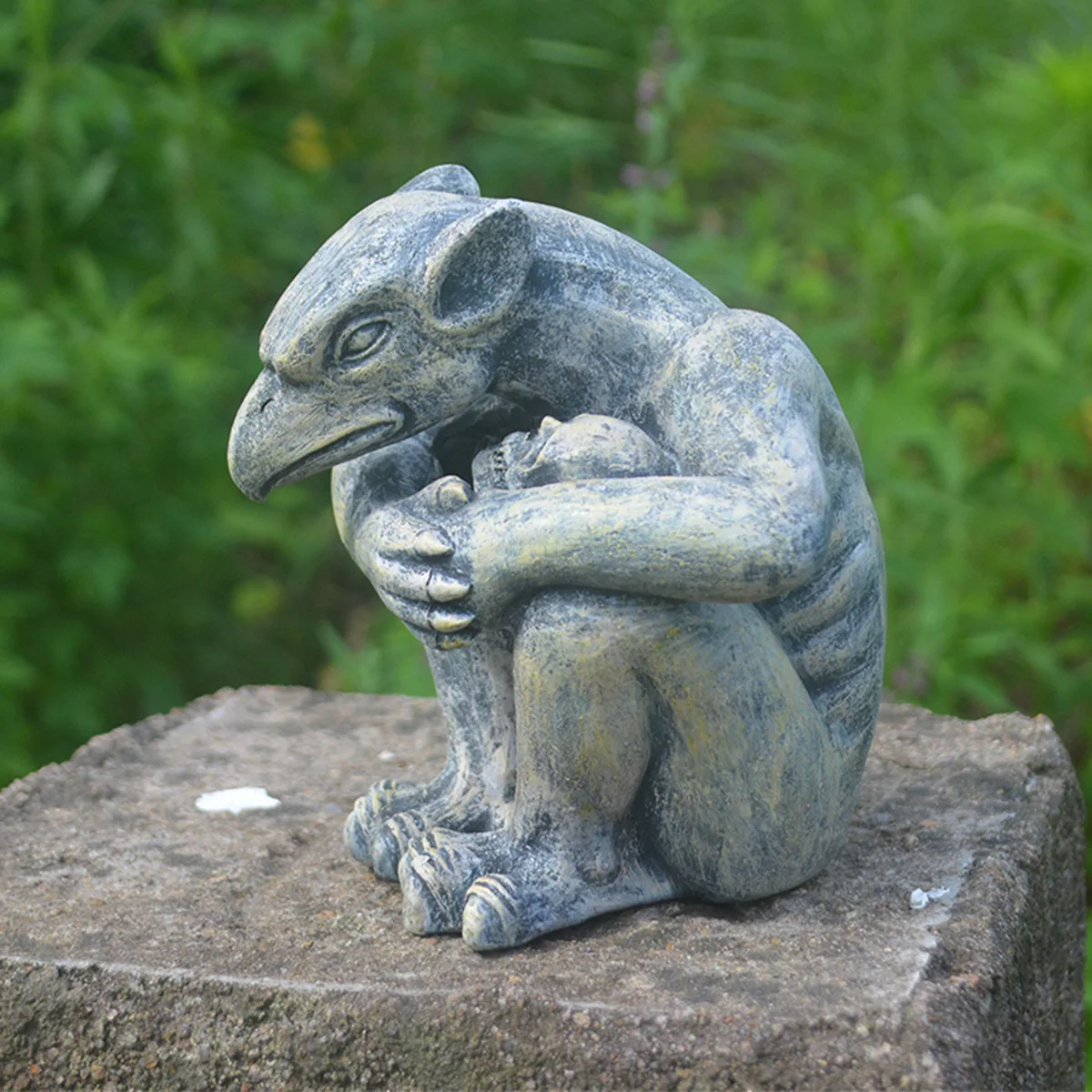 Artigianato In Resina Da Giardino Emmet Gargoyle Protector Gargoyle Decorazioni Per Sculture Gotiche