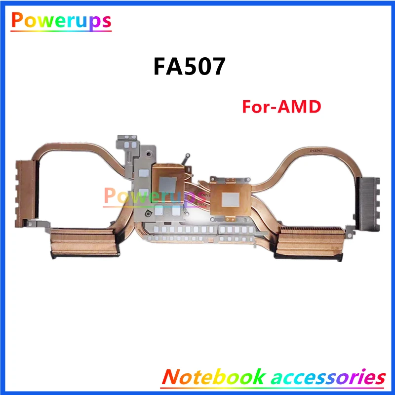 노트북 CPU GPU 쿨러 방열판, Asus TUF 4 F15 FX507 A15 FA507 FA507 FA507XI 2023 RTX40 용, 신제품