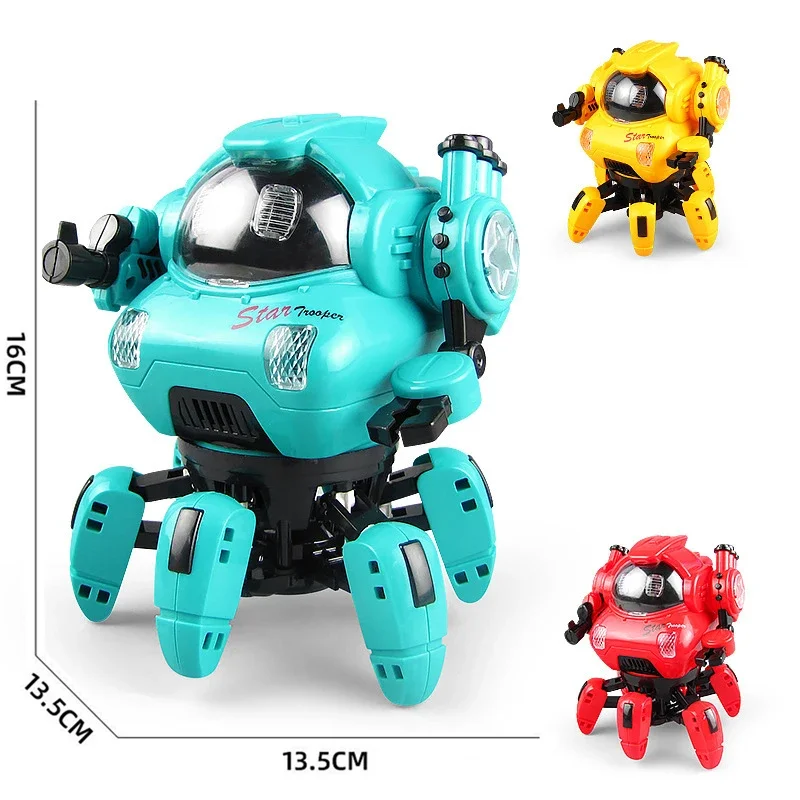 Robot Dance Toys Robot Toy Remote Control Robot Toy Music Lights Walk Dancing Robot Toys for Children 2-4 Years Old