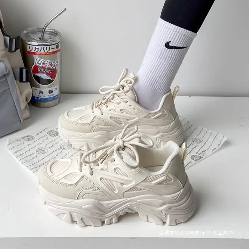 أحذية رياضية غير رسمية مكتنزة للنساء ، أحذية رياضي...