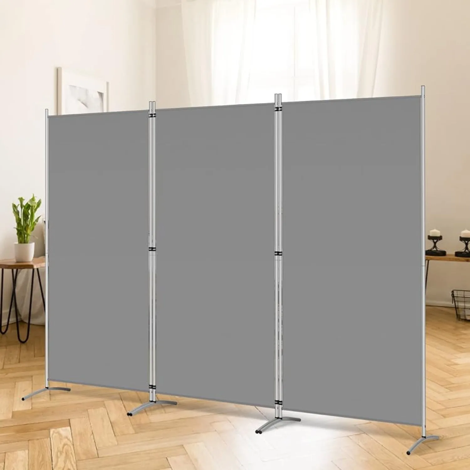 3-panel-room-divider-6-ft-tall-folding-privacy-screen-freestanding-room-partition-wall-dividers-102''w-x-20''d-x-71''h-grey