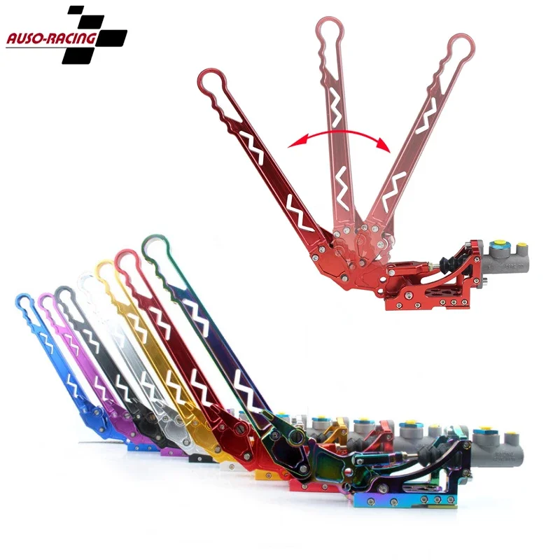 Universal Car Hydraulic Handbrake Racing Hand Brake Parking Rally Lever Vertical/Horizontal Drift Handbrake