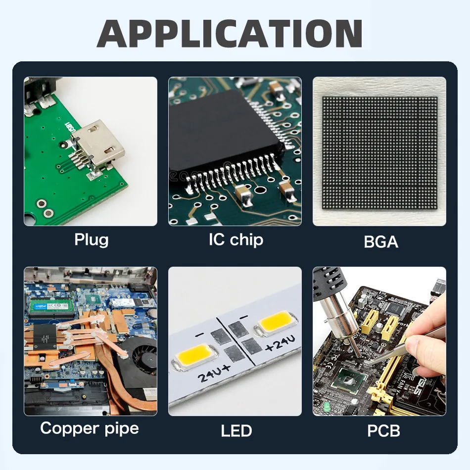 Pâte à souder de réparation de point de fusion, 138 ℃, outil de pâte à souder pour SMD, BGA, IC, PCB, tube illac 18, basse température, Sn42Bi58, 20g par pièce