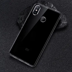 Transparent Crystal TPU Soft Cover - Clear Phone Case for Mi A2 Lite 5.84 (Clear)