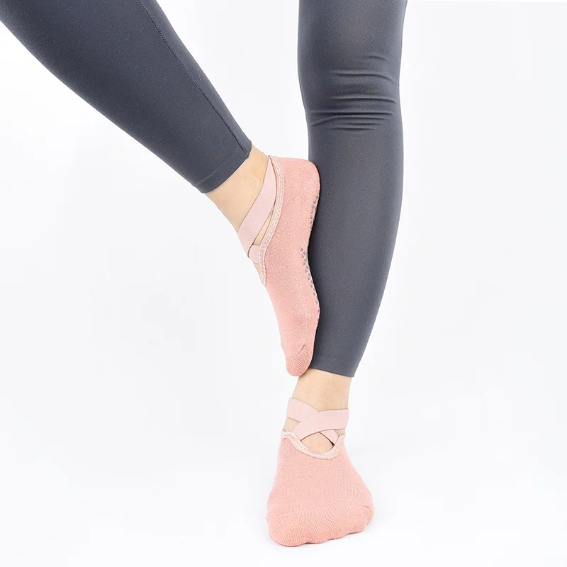 Women's Non-Slip Grip Socks for Yoga, Pilates, Dance, and Fitness Workouts