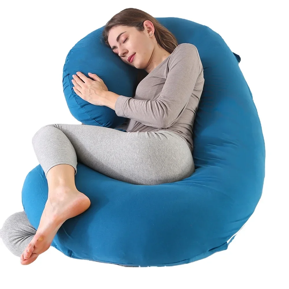 

U Shaped Pregnancy Pillow - Full Pregnancy Pillow - Maternity Body Pillow for Pregnant - for Side Sleeping and Back Pain Relief