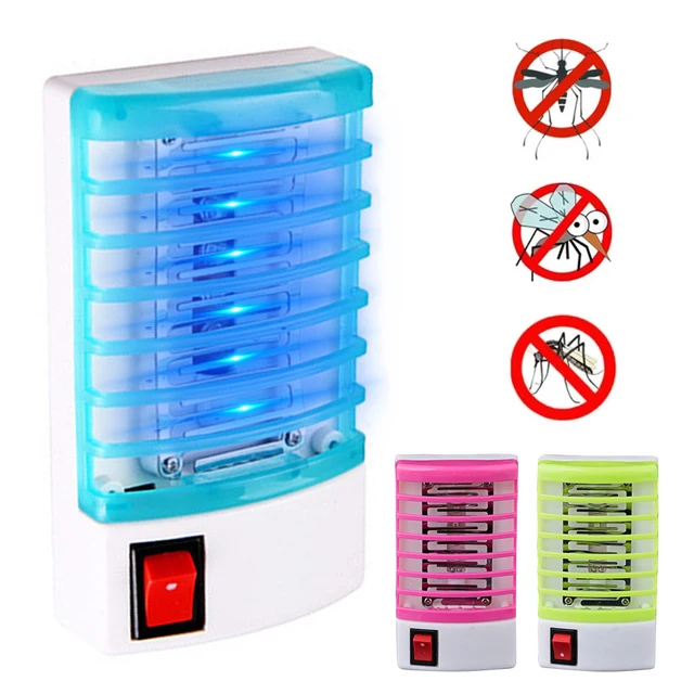 Zapper Szúnyog Gyilkos Lámpa Elleni Rovar Led-Es Könnyű Mini Éjszakai Lámpák Bug Pest Fly Trap Electric Beltéri Raszellelők Catcher