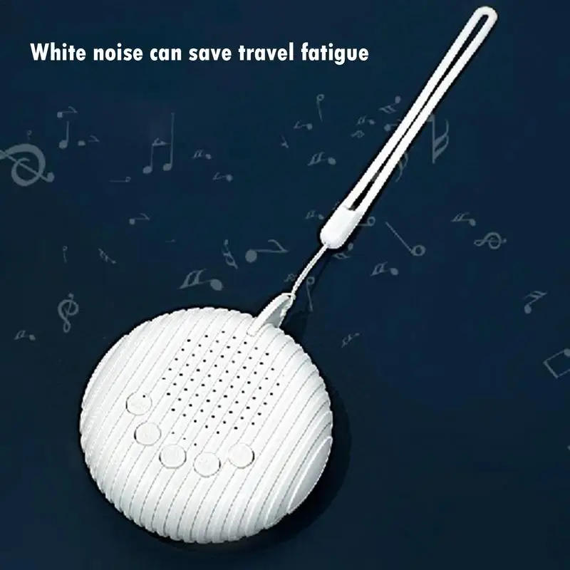 Portable Baby Sleep Machine White Noise Sound Machine Soothing Sounds Volume Adjustable 2