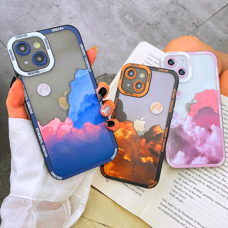 Чехол для телефона из ТПУ с полной защитой камеры iPhone 13 12 11 Pro Max Mini X XR XS 7 8 Plus SE
