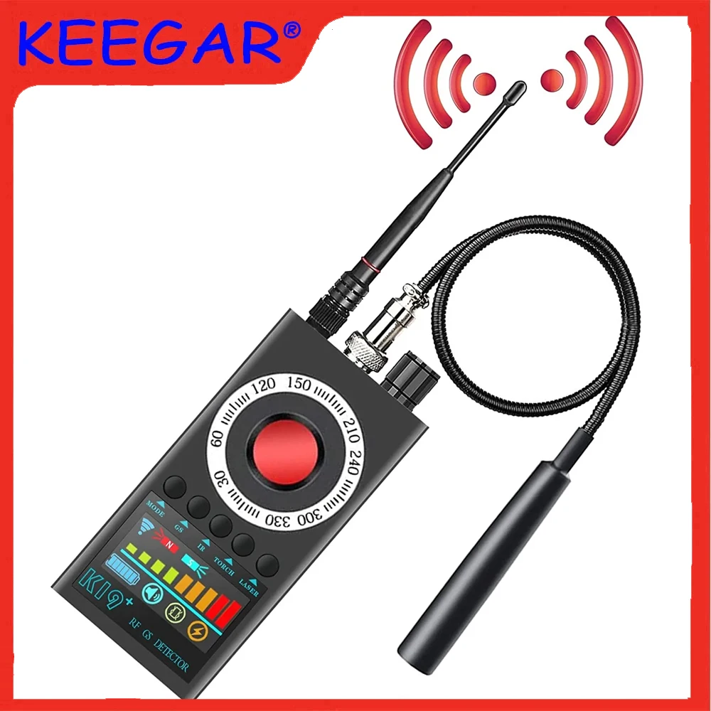 K18 Eavesdropping Rilevatore Di Telecamere Spia Nascoste Rf Wifi Gsm Segnale Sonoro Wireleping Gps Tracker Spy Things Gadget Rilevatore Di Bug