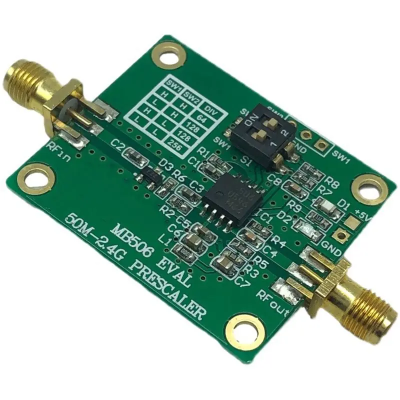【CYBER MONDAY】MB506 마이크로웨이브 프리스케일러 평가 모듈 50Mhz-2.4Ghz는 64/128/256 2.4Ghz를 지원합니다.