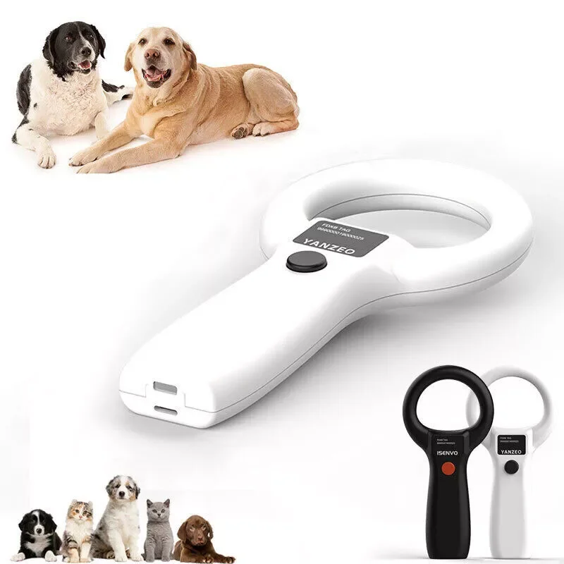 Pet Dog Cat Microchip Reader Animal EMID ISO Chip Scanner Tag ID Identification