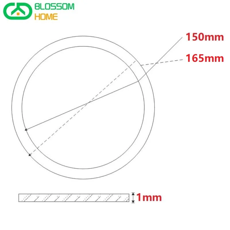 165x150x1 Dial Angle Measurer 360 Degree Dial Mechanical Circle Stainless Steel Decorative Plate 2