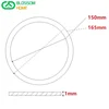 165x150x1 Dial Angle Measurer 360 Degree Dial Mechanical Circle Stainless Steel Decorative Plate 2