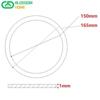 165x150x1 Dial Angle Measurer 360 Degree Dial Mechanical Circle Stainless Steel Decorative Plate 2