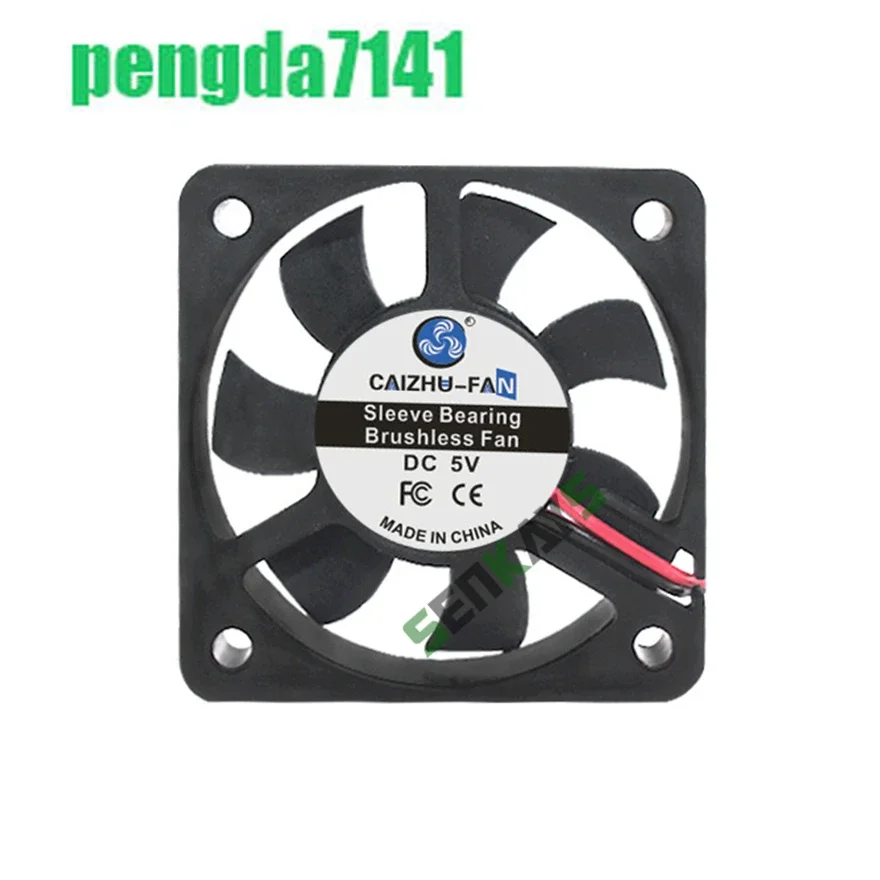 5010 DC 5V 12V 24V Computer CPU Cooler Mini Cooling Fan 50MM 50x50x10mm Small Exhaust Fan for 3D Printer XH2.54 2Pin 5pcs gdstime 4010 blower 40mm 40x40x10mm 5v 12v 24v 2pin dc cooler small cooling fan for 3d printer part