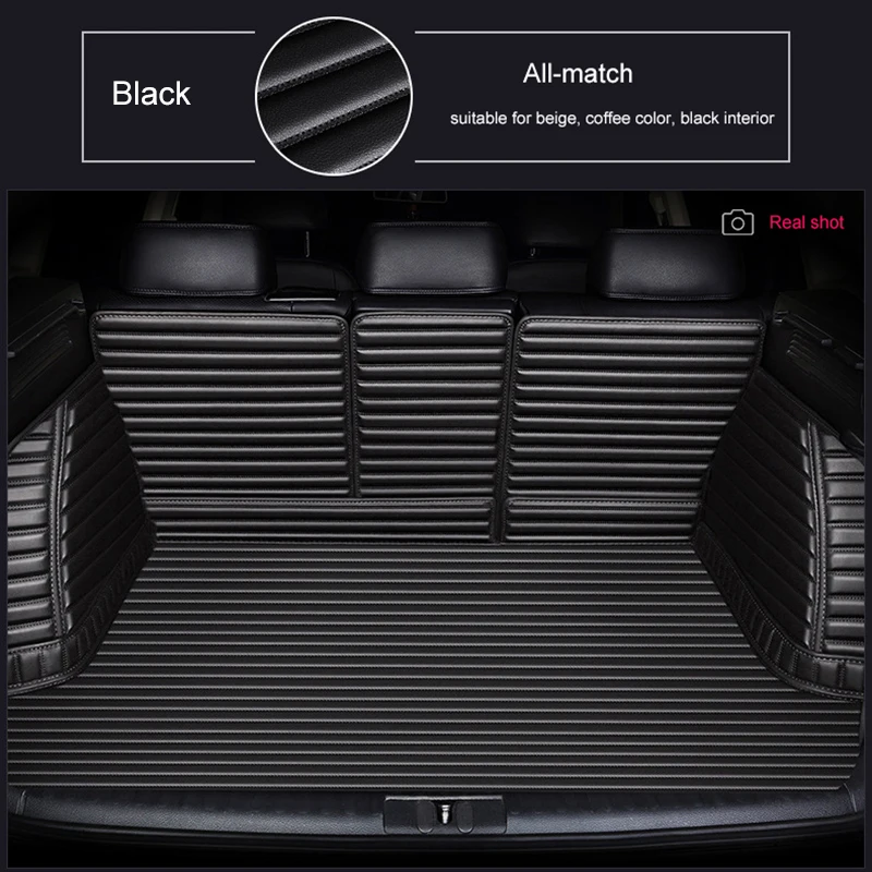 

Custom Full Coverage Car Trunk Mats for Bmw 5 Series E60 F10 F11 F07 GT G30 car Accessories Interior details