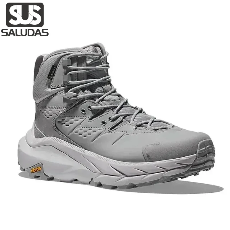 

SALUDAS Hiking Boots KAHA 2 Mid GTX Men High help Trekking Shoes Non-slip Waterproof Mountain Adventure Trekking Boots for Men