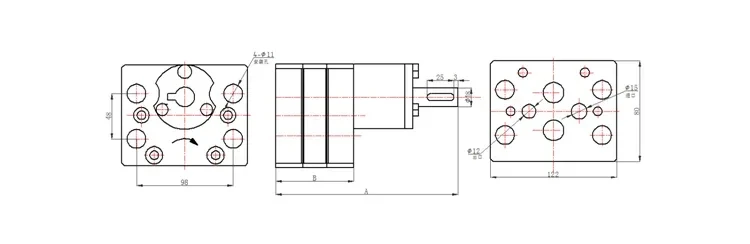 JH High Precision Gear Metering Pump 0.3% Accuracy for High Temp & Viscous Fluid
