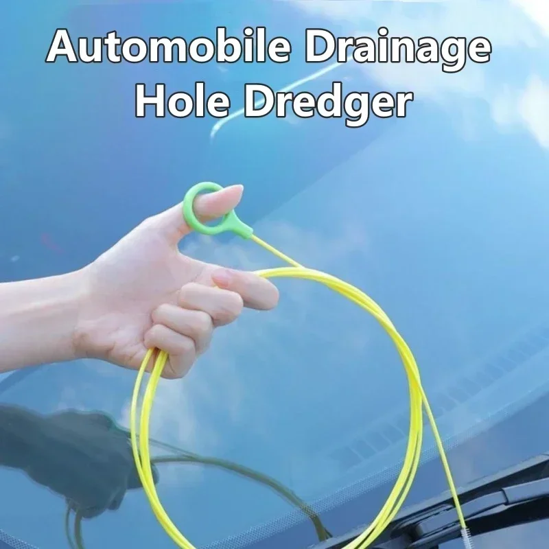 300cmCarDrainDredgeCleaningScrubBrushAutoSunroofLongHoses