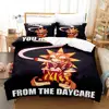 Sundrop FNAF Bedding Set Single Twin Full Queen King Size Bed Set Aldult Kid Bedroom Duvetcover Sets 3D Print Game bed sheet set 3