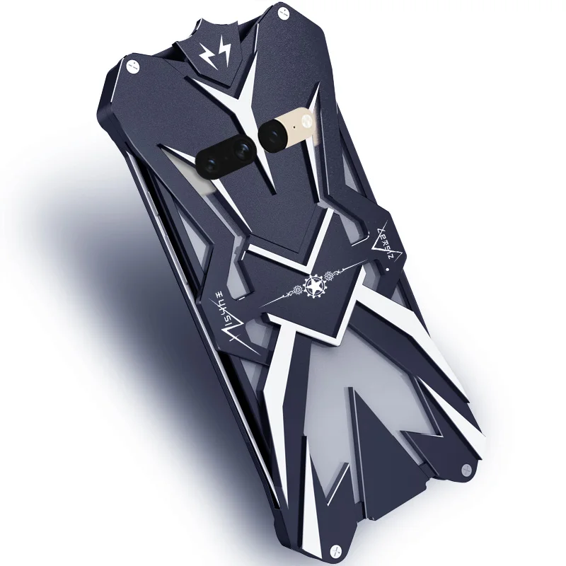 New Metal Steel Machinery For Google Pixel 6 Pro Heavy Duty Armor For Google Pixel 7 Pro Shell CASE Cover