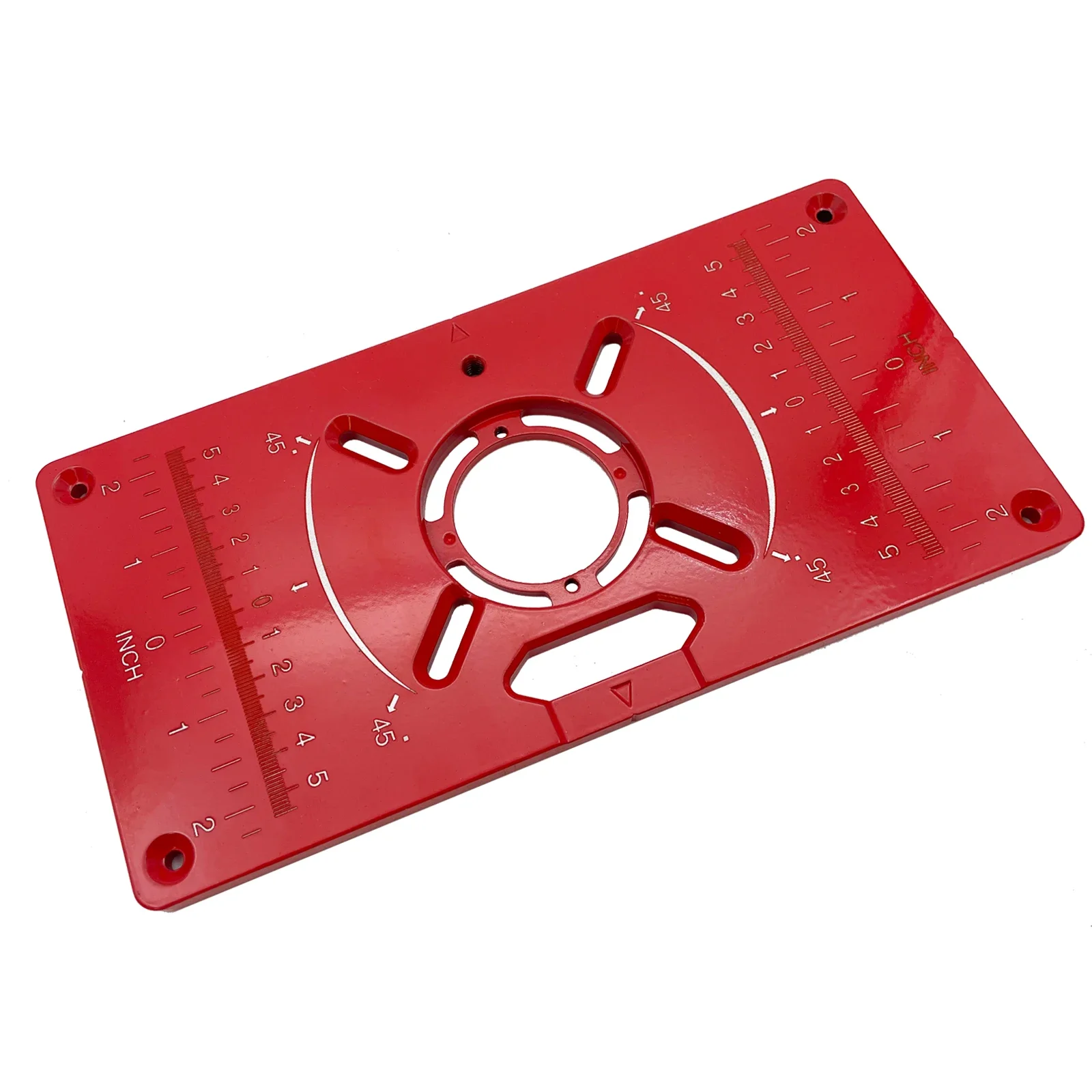 Carpinte Router Table Insert Plate Woodworking Benches Aluminium Wood Trimmer Models Engraving Milling Machine With Rings woodworking bench woodworking workbench router insert plate router plate