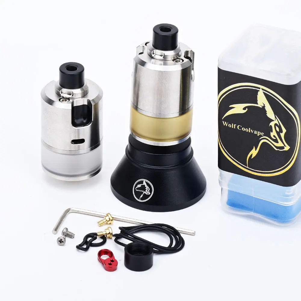 

Wolfcoolvape BF-99 Cube MTL RDTA 2,5 мл бак 316SS 22 мм испаритель перестраиваемый Cube BF-99 MTL DTL RDTA