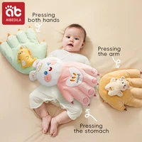 AIBEDILA Baby Soothes Palm Pillows Sleep Peacefully Kids Anti Startle Jumping Pillow Newborn Calming Sleepers Infant Pacify Toy 1