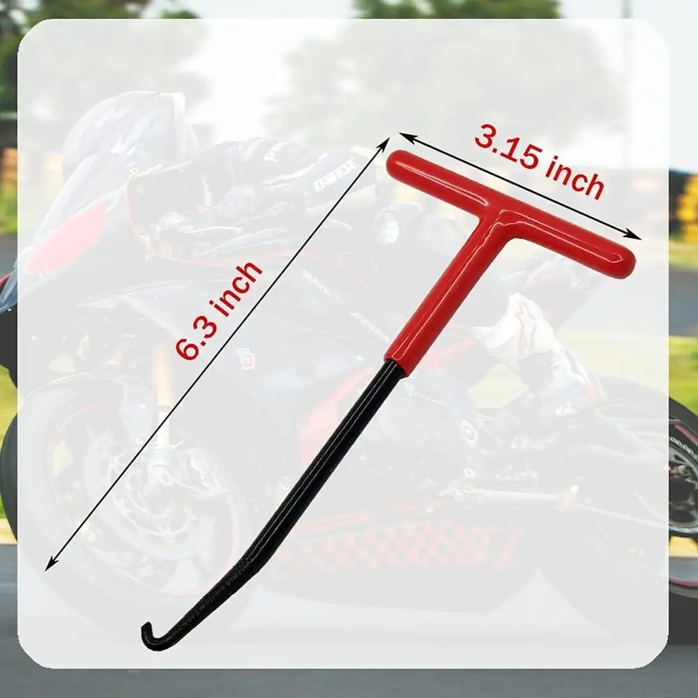 Motorcycle Exhaust Spring Hook T Shaped Handle Exhaust Pipe Spring Wrench Puller Installer Hooks Tool