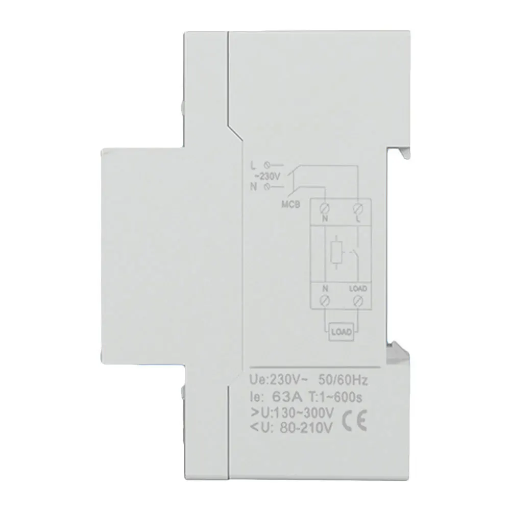 Digital Display Relay Over Under Voltage Protective Device 220V