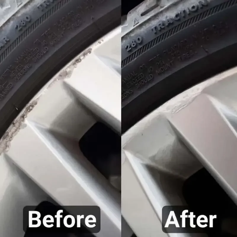 Wheel Repair Kit-Alloy Rim Scratch Remover Oxidation & Rust Inhibitor Auto Wheel Care Polish wheel repair kit