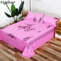 Bed Sheets Thicker Vintage Floral Household Dormitory Bedding Skin-friendly Luxury Modern Bedspread Mattress Queen King Size Ins 1