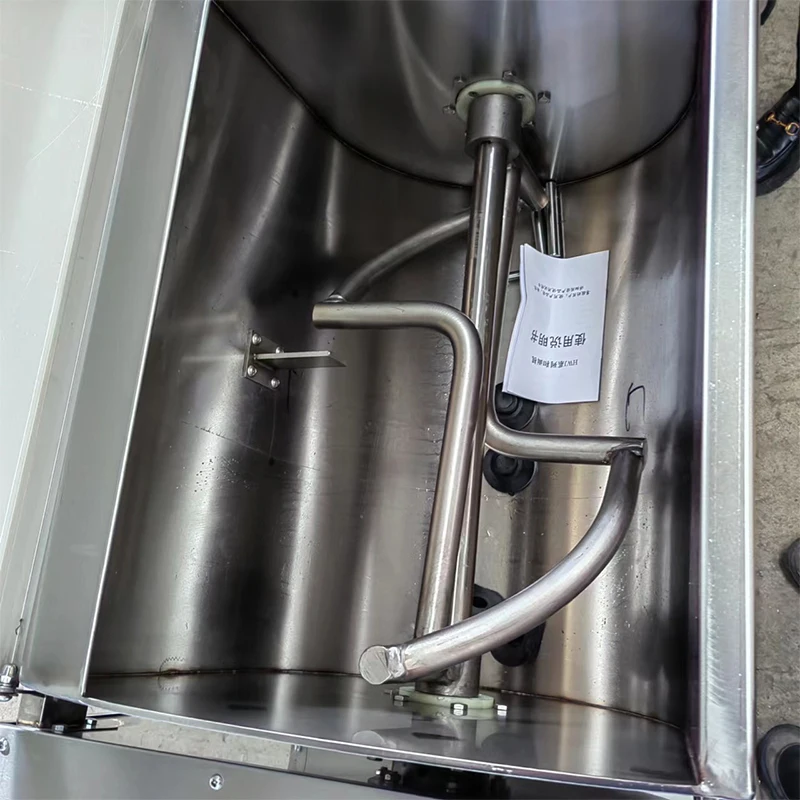 Fully Automatic Commercial Stainless Steel Noodle Mixer 25KG/15KG Large Capacity Noodle Mixer 250KG/H