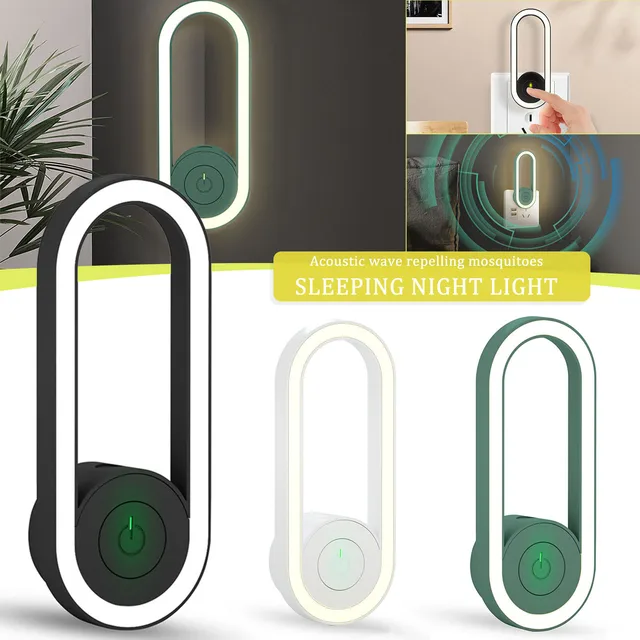 Frekvencia -Átalakítás Ultrahangos Szúnyoggyilkos Led -Es Alvó Fényben Zajtalan Elektromos Lámpa