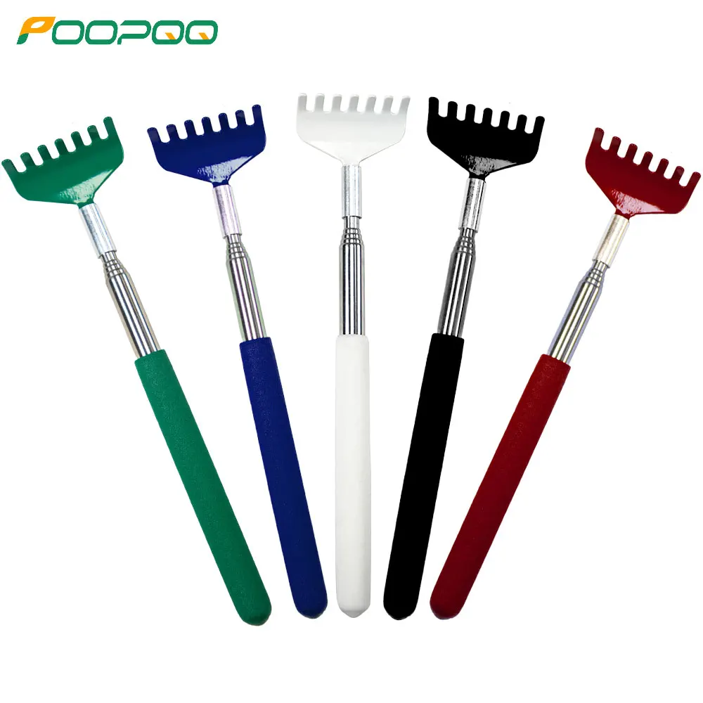 TelescopicBackScratcherPortableExtendableStainlessSteelBack