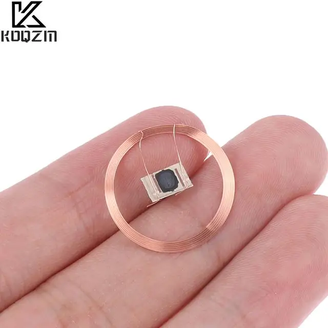 5pcs  13.56MHZ UID IC Card ID Rewritable Changeable Chip Keyfob RFID Self-adhesive Coil 3