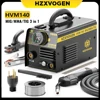 HZXVOGEN HVM140 3 in 1 Semi-Automatic Welding Machine MMA/Gasless MIG/Lift TIG IGBT Inverter Welder Synergy Tool Non Gas Welder 1
