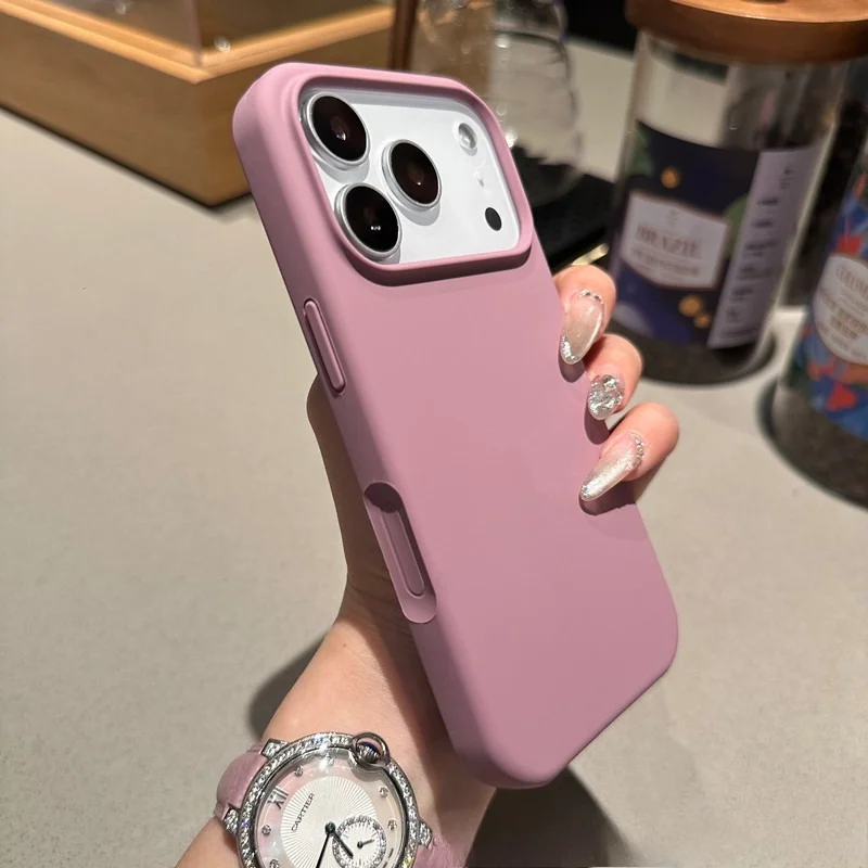 Premium Liquid Silicone Shockproof Candy Color Phone Case - Skin Feel, Enhanced Protection