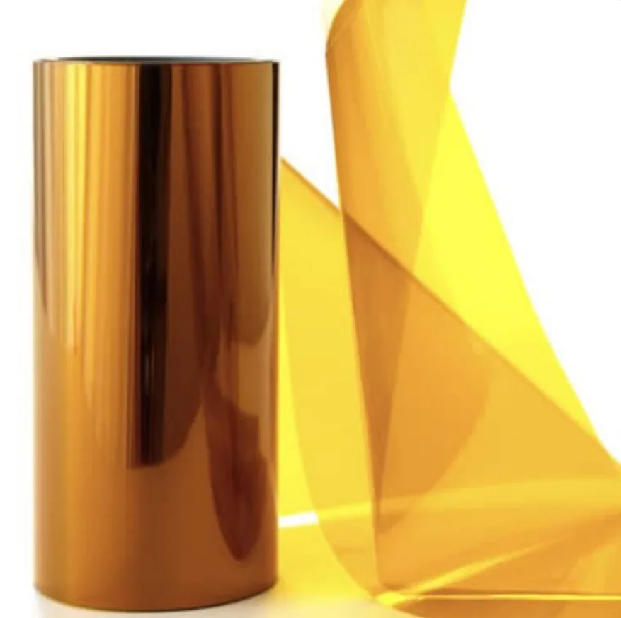 Kapton polyimide high temperature PI film100hn 200hn 300hn 500hn can be laminated, metallized, punched, formed or adhesive coat