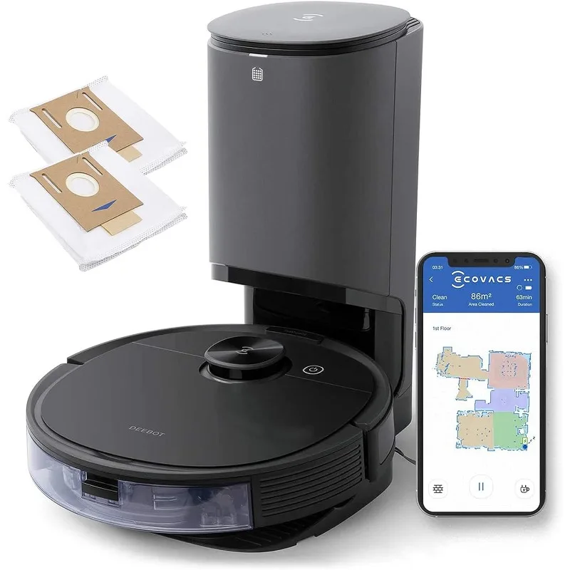 Robot Vacuum and Mop Laser Navigated 1