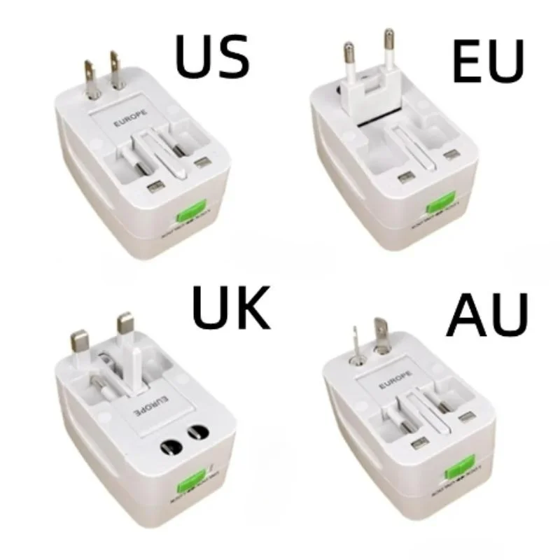 Universal Power Plug Adapter International European EU US AU UK Travel Adapter Electrical AC Charger Converter Socket Outlet Plug Adapter AC Adapter Power Plug Connector