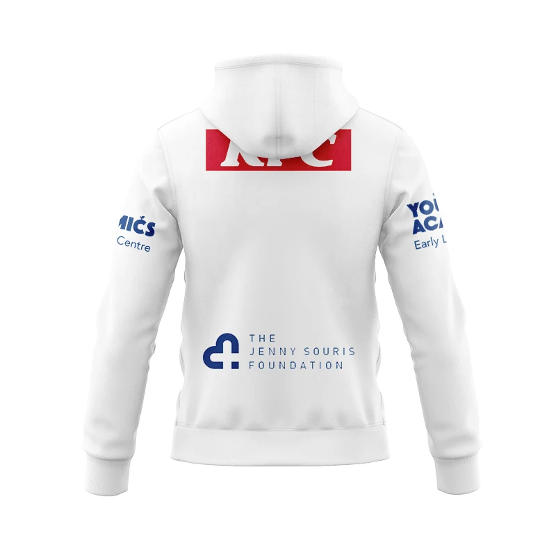 Zip Hoodie Bulldogs Home/Away Football Jersey (name and number )